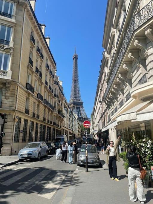 Gustave - Charming Eiffel Tower Appartement - Paris Ngoại thất bức ảnh